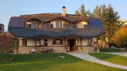 south view on the family house