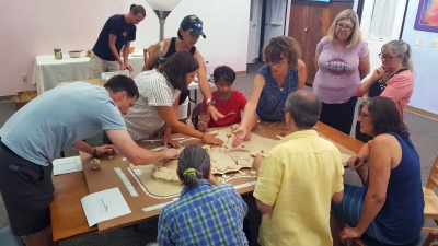 Working together on a school model helped to unify opinions and brought creative ideas and solutions to the process. The joint work was lively and cheerful. The participants respected and were able to follow the work of others. All the basic ideas came together from the ground up. Thus, a clear spiritual level of the whole project was formed.